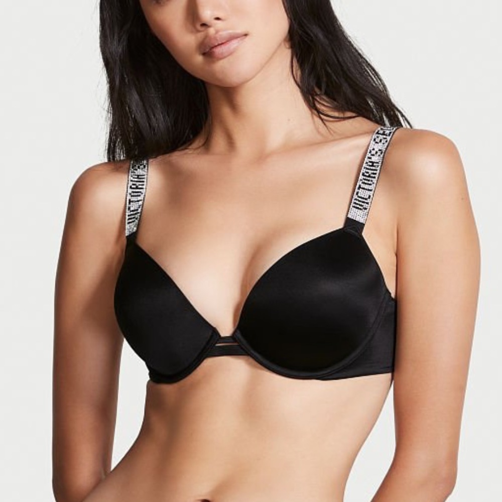 VICTORIA’s SECREt VERY SEXY SHINE STRAP PUSH UP BRA BRAND NEW